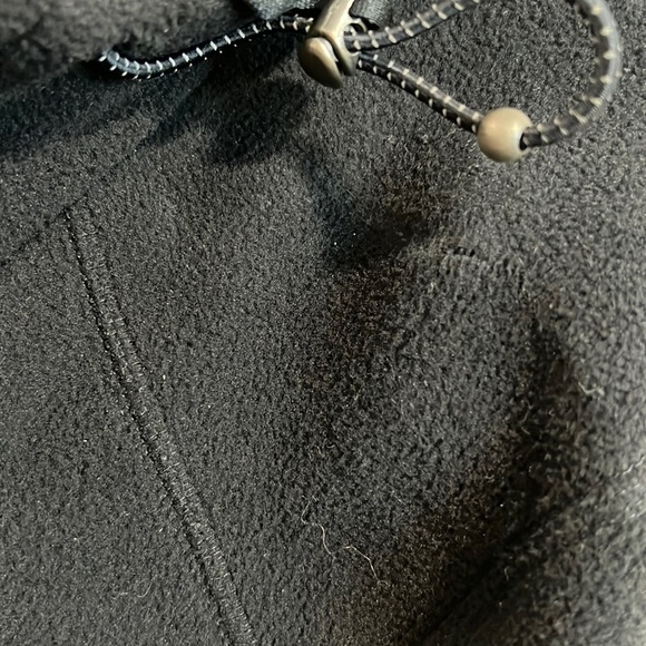 Lands End Black Fleece Jacket - Picture 10 of 11